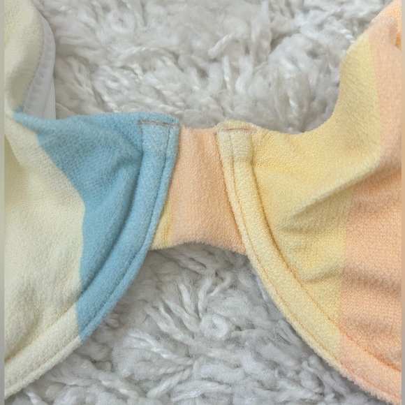 Poolside Paradiso Tulum Plunge Underwire Top - Rainbow (NWT) - Picture 7 of 15